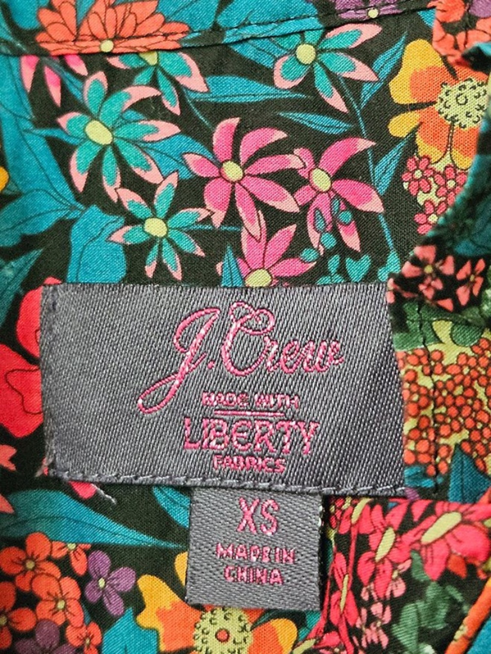 J.Crew x Liberty London Classic-Fit Shirt with Ruffle Collar in XS - Picture 5 of 5